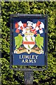 The Lumley Arms pub sign