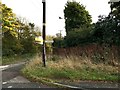 Public footpath off Bignall End Road