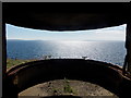 ND3792 : Flotta: looking out from a lookout on Stanger Head by Chris Downer