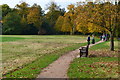 Path through gardens at Sunbury