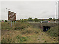 Subway under the M621, north side