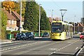 Tram on Hollyhedge Road