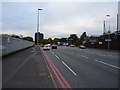 Approaching the motorway junction