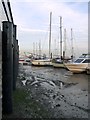 Mud-berths by the Tiptree Tea Room, Heybridge Basin