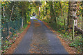 SU8065 : Driveway to Woodcray Cottages by Alan Hunt