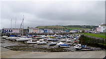SN4562 : The harbour at Aberaeron, Ceredigion by Roger  Kidd