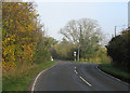 Nearing Bourn in autumn