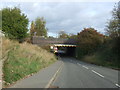 Low railway bridge on Milnhay Road