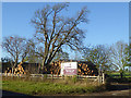 Firewood business on the Meldon Park estate