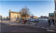 TL8783 : Guildhall Street / Market Place, Thetford by David P Howard
