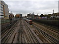 Tracks west of Harrow-on-the-Hill station