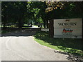 Entrance to Woburn Safari Park