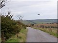 Low flying over Exmoor