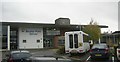 SP8211 : Booker Park School, Stoke Mandeville: main entrance by Christopher Hilton
