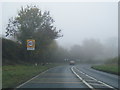 A61 Harrogate Road at Ripon boundary