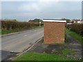 Bus shelter, east side, Houghton Road