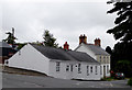 SN5763 : Houses and lane in Bethania, Ceredigion by Roger  D Kidd