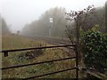 The Nottingham-Lincoln railway at Fiskerton