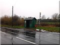 Bus stop and shelter, Piercebridge