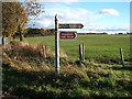 NZ1819 : Old signpost on the B6279 by JThomas