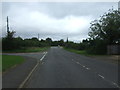 Road junction on Norwich Road