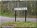 TL1311 : Burywick sign by Geographer