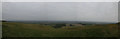 SU2986 : Panoramic from Uffington by Bill Nicholls