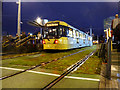 Metrolink Tram at Deansgate-Castlefield