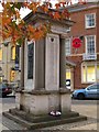 The war memorial in Abingdon