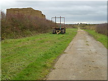TL2975 : Former road between Old Hurst and St Ives, Cambridgeshire by Richard Humphrey