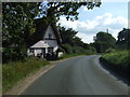 Thatched house on The Street, Thornham Magna 