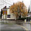 Traffic Calmed Area sign, New Street, Oakengates, Telford