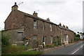 NY6717 : Cottages beside B6260 at Hoff Row by Roger Templeman