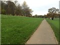 Newcastle-under-Lyme: path in Lyme Valley Park