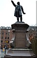SJ8398 : Statue of Gladstone, Albert Square by N Chadwick