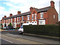 Row of Station Road houses, Whitchurch, Shropshire