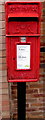 Queen Elizabeth II postbox on a Shifnal corner