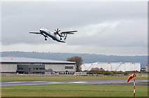J3775 : G-JECI departing George Best Belfast City Airport by The Carlisle Kid