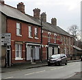 Direction sign, Main Street, Caersws