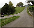 Junction at the edge of Littleworth Common, Gloucestershire