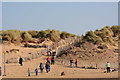 SD2708 : The exit at Formby Beach by Oliver Mills