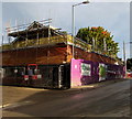 Housing construction, Upper Hill Street, Blaenavon