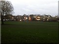 School and houses by Centenary Park