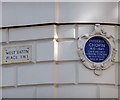 TQ2878 : Sign, West Eaton Place by Stephen Richards