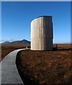 NC8842 : The Flows Lookout Tower, RSPB Forsinard, Sutherland by Claire Pegrum