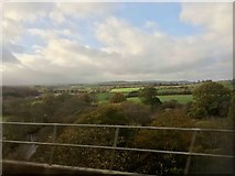 NU2212 : View over the River Aln from an East Coast train heading South by Steve  Fareham