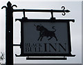 Sign for the Black Bull Inn, Moulton