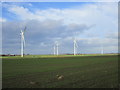 Six wind turbines