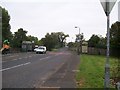 The southern end of Glebe Road at Annahilt