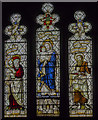 Stained glass window, All Saints